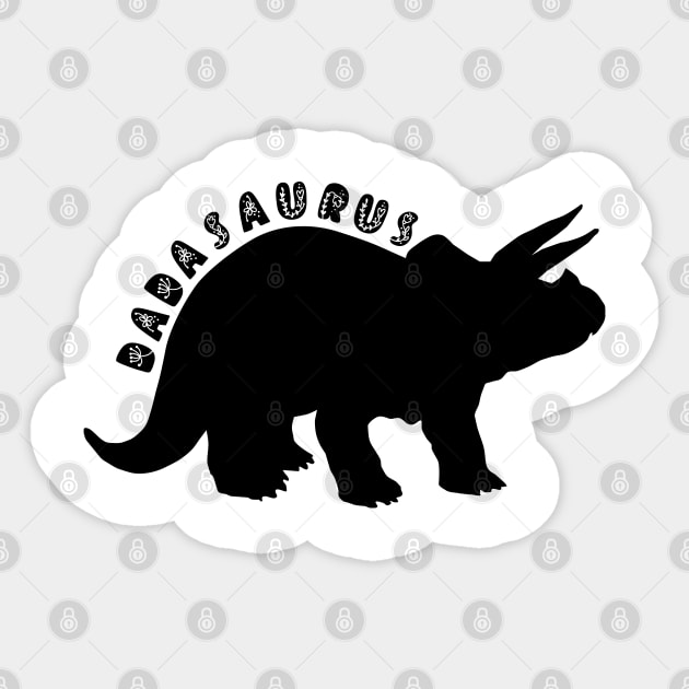 Dadasaurus Sticker by ALLAMDZ